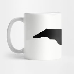 North Carolina Black Mug